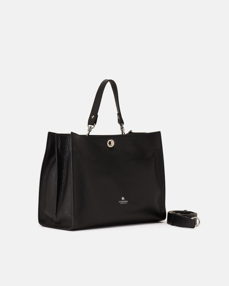 GROSSE HANDTASCHE Schwarz  - Handtaschen - Damen Taschen - Tasche - Cuoieria Fiorentina
