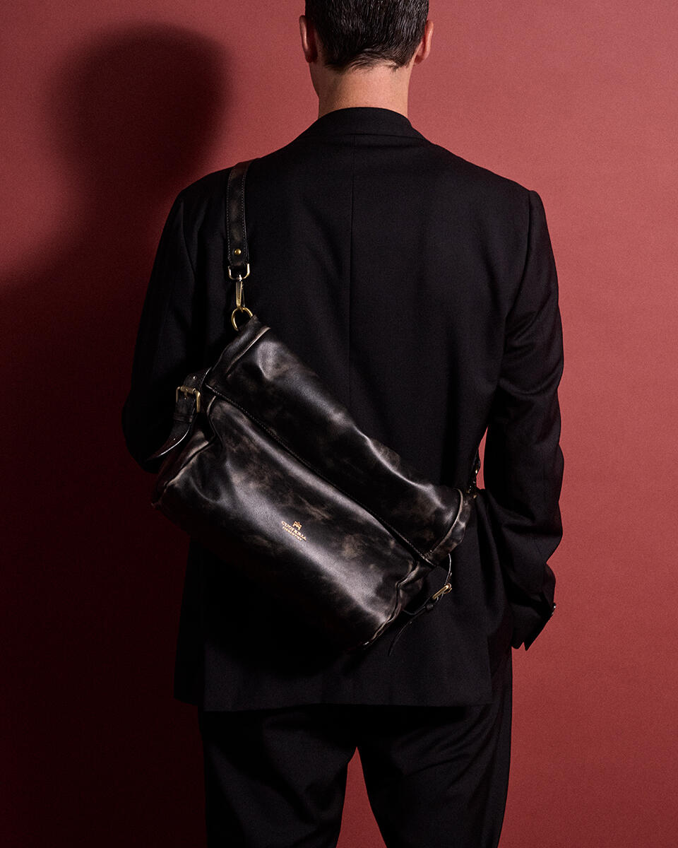 GÜRTELTASCHE Schwarz  - Gurterltasche - Herren Taschen - Tasche - Cuoieria Fiorentina