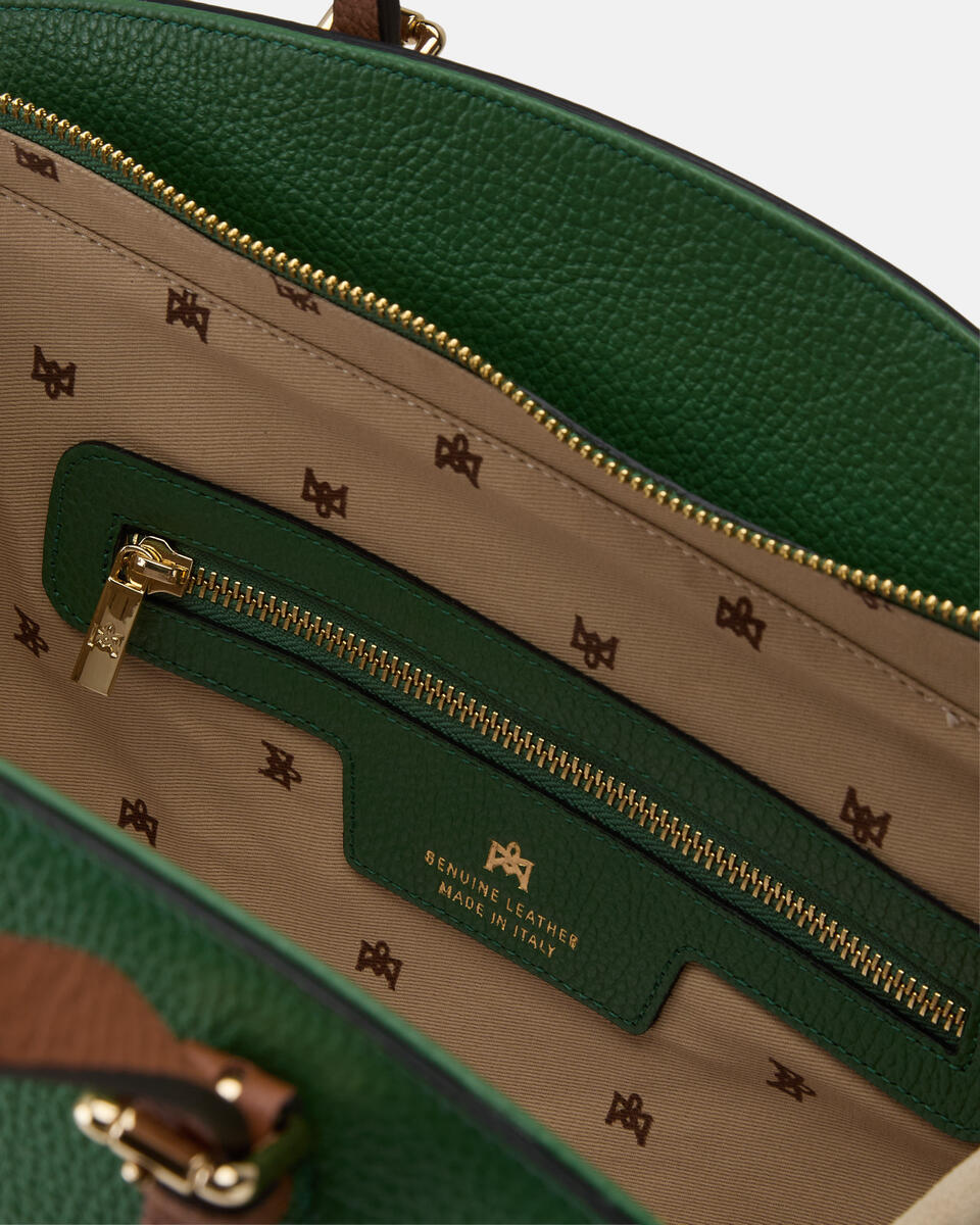 GROSSE HANDTASCHE Aloeproseccocaramel  - Handtaschen - Damen Taschen - Tasche - Cuoieria Fiorentina