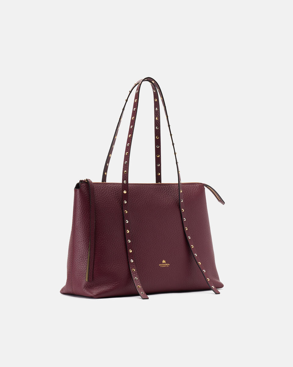 Einkaufstasche Bordeaux  - Einkauftasche - Damen Taschen - Tasche - Cuoieria Fiorentina