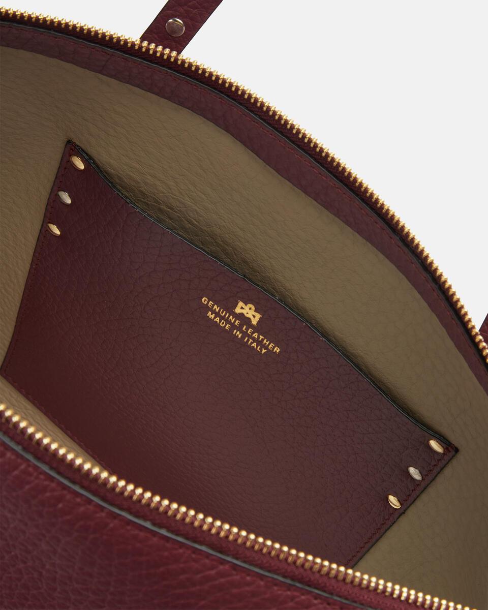 Einkaufstasche Bordeaux  - Einkauftasche - Damen Taschen - Tasche - Cuoieria Fiorentina