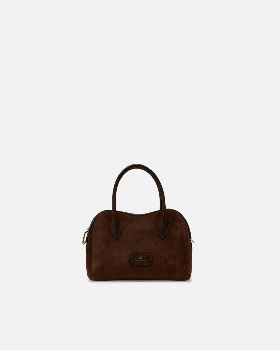 KLEINE HANDTASCHE Schokolade  - Handtaschen - Damen Taschen - Tasche - Cuoieria Fiorentina