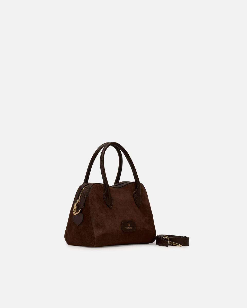 KLEINE HANDTASCHE Schokolade  - Handtaschen - Damen Taschen - Tasche - Cuoieria Fiorentina