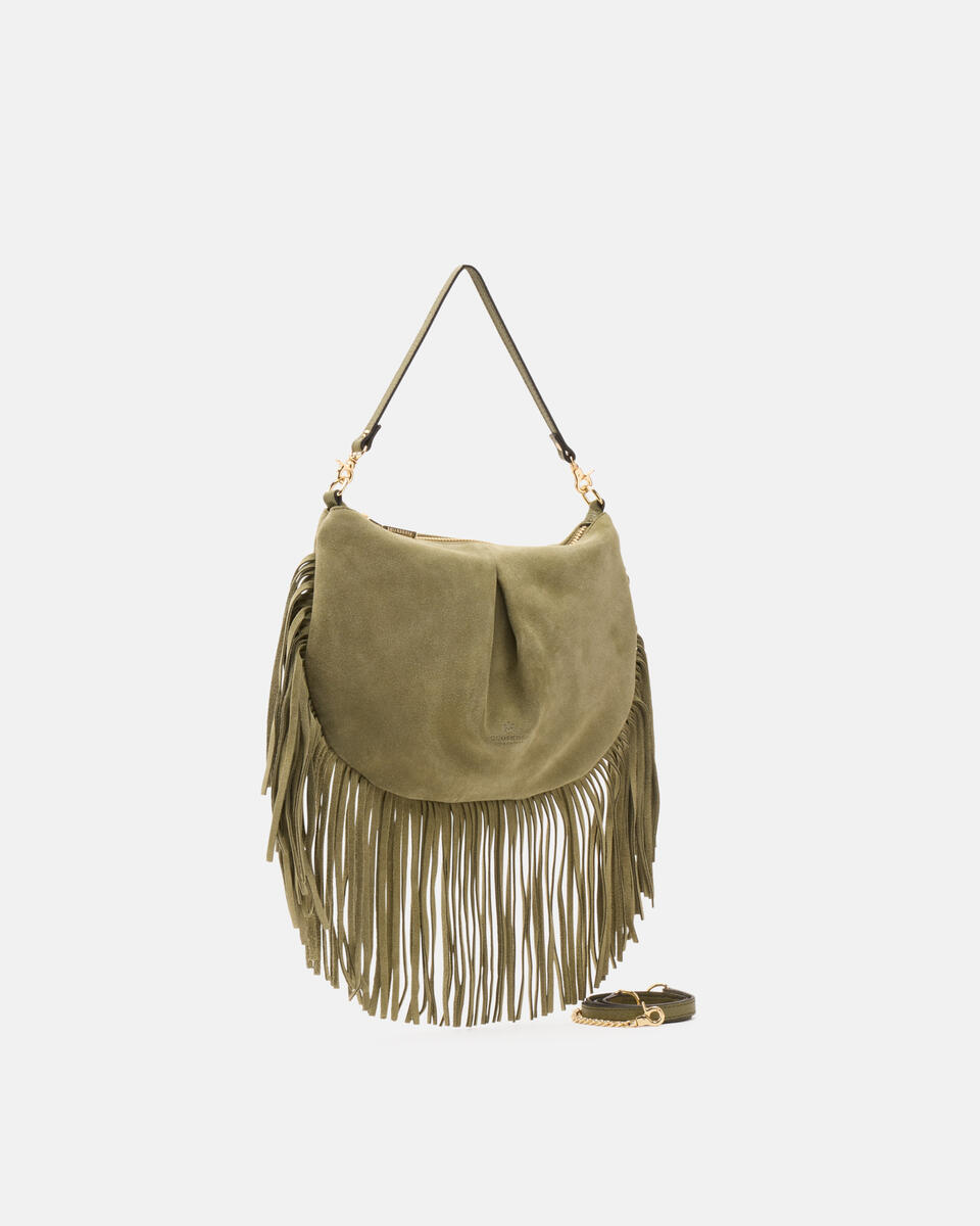MINI POUCH Waldgrün  - Cuoieria Fiorentina