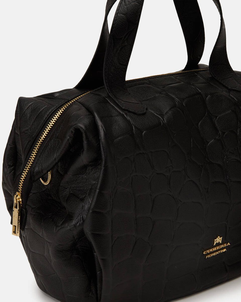 DUFFLE BAG Schwarz  - Cuoieria Fiorentina