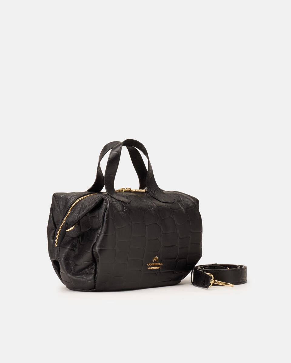 KLEINE TOTE BAG Schwarz  - Cuoieria Fiorentina