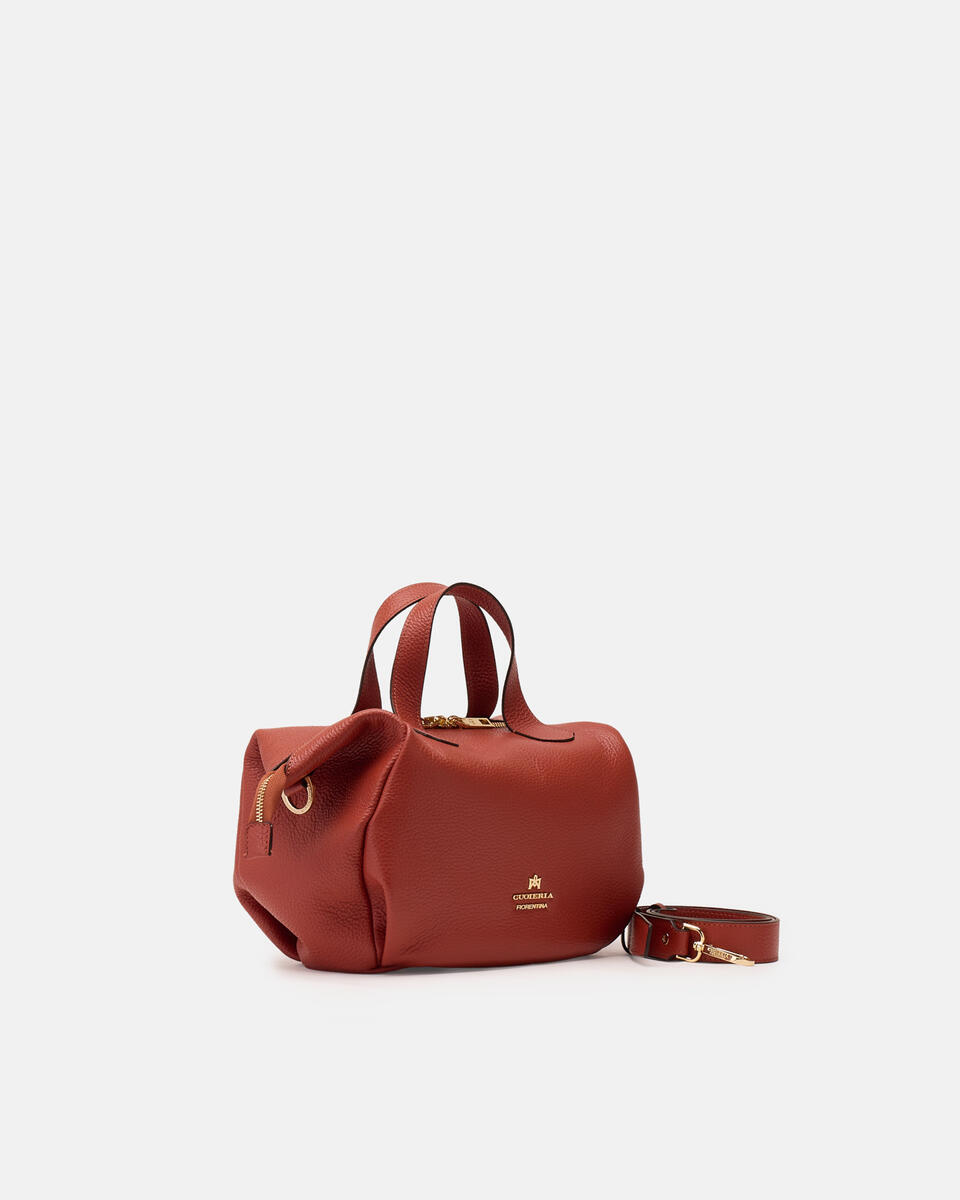 KLEINE DUFFLE Brick  - Handtaschen - Damen Taschen - Tasche - Cuoieria Fiorentina