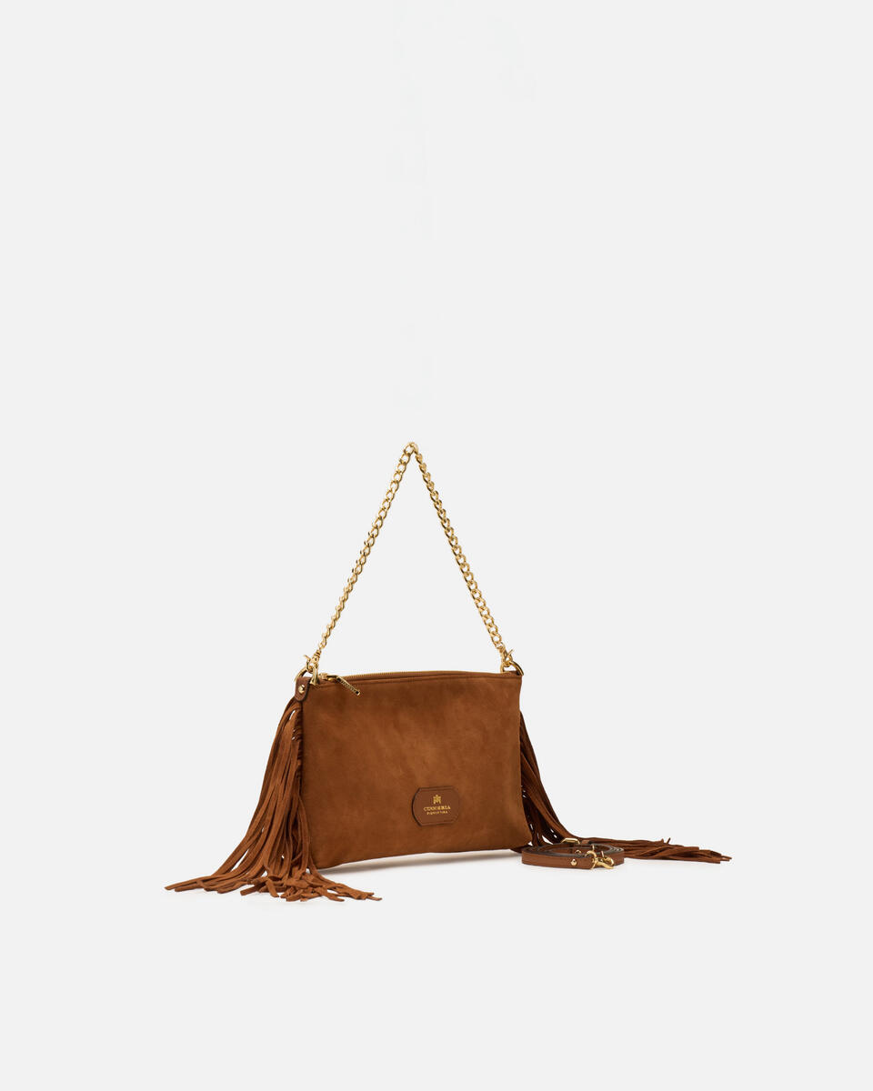 POUCH Karamell  - Handtaschen - Damen Taschen - Tasche - Cuoieria Fiorentina