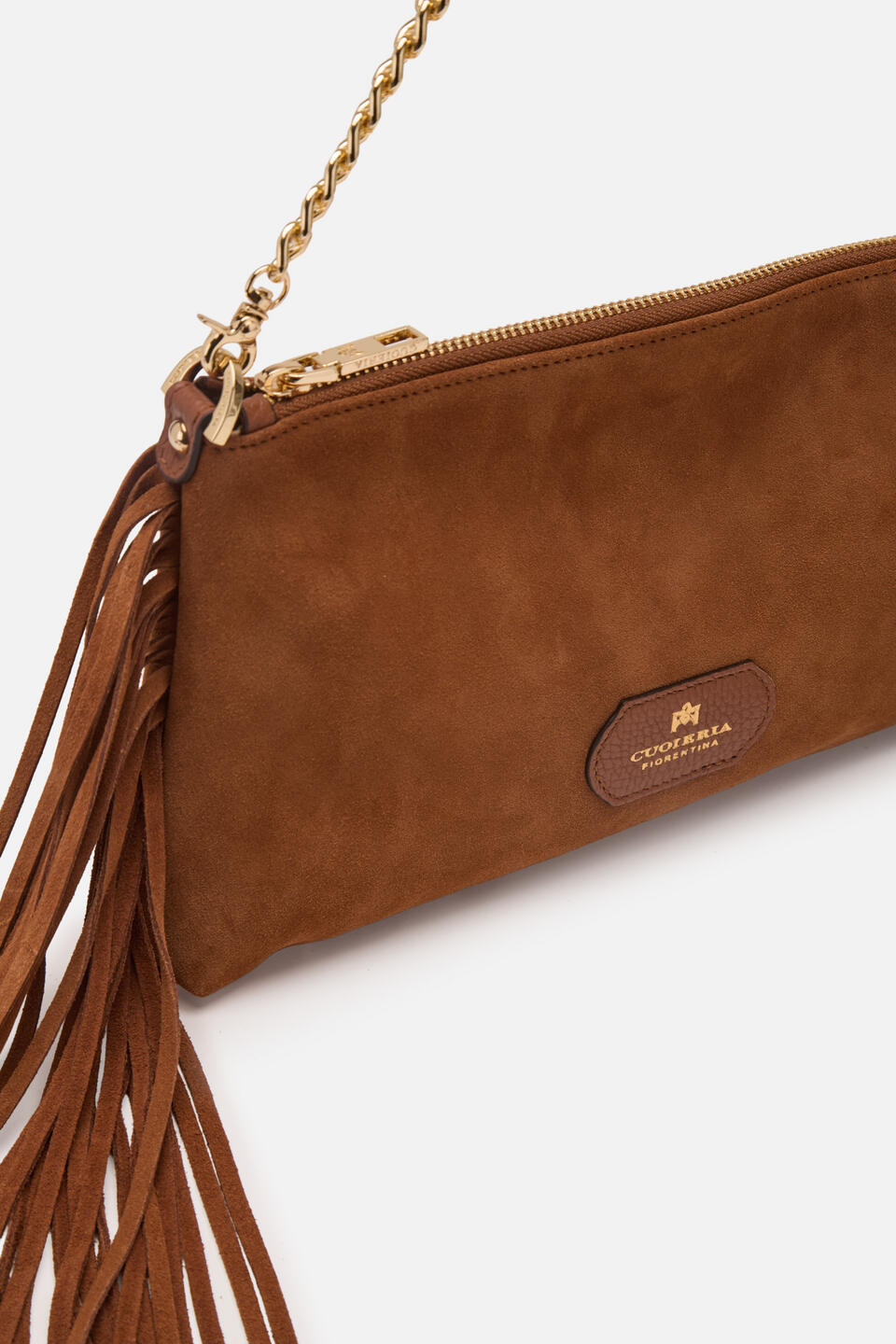 POUCH Karamell  - Handtaschen - Damen Taschen - Tasche - Cuoieria Fiorentina