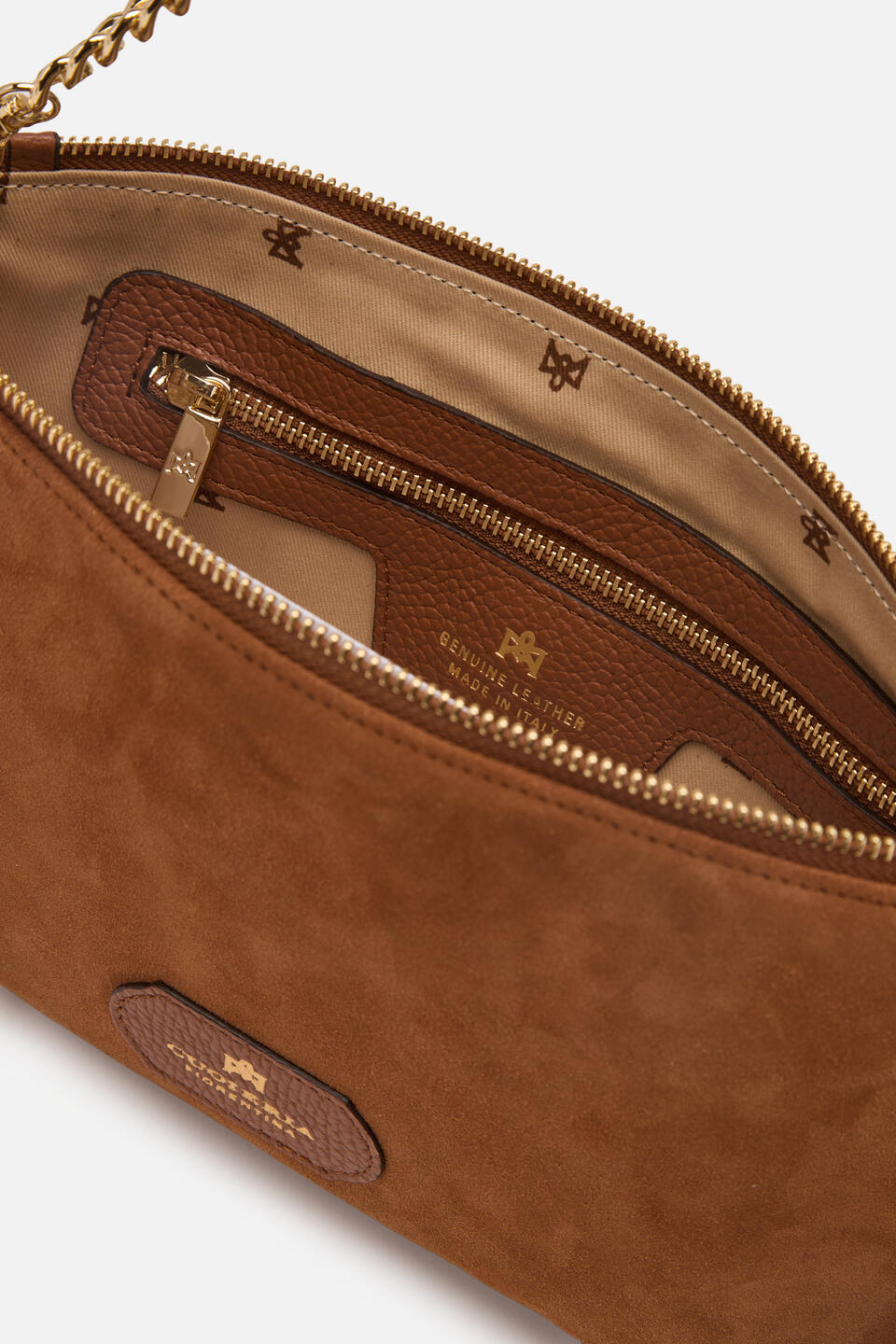 POUCH Karamell  - Handtaschen - Damen Taschen - Tasche - Cuoieria Fiorentina