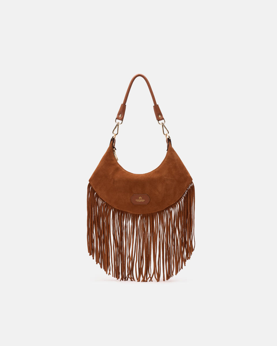 KLEINE SCHULTERTASCHE Karamell  - Schultertaschen - Damen Taschen - Tasche - Cuoieria Fiorentina