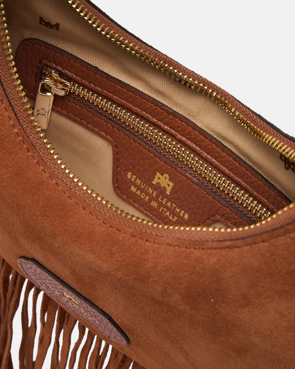KLEINE SCHULTERTASCHE Karamell  - Schultertaschen - Damen Taschen - Tasche - Cuoieria Fiorentina