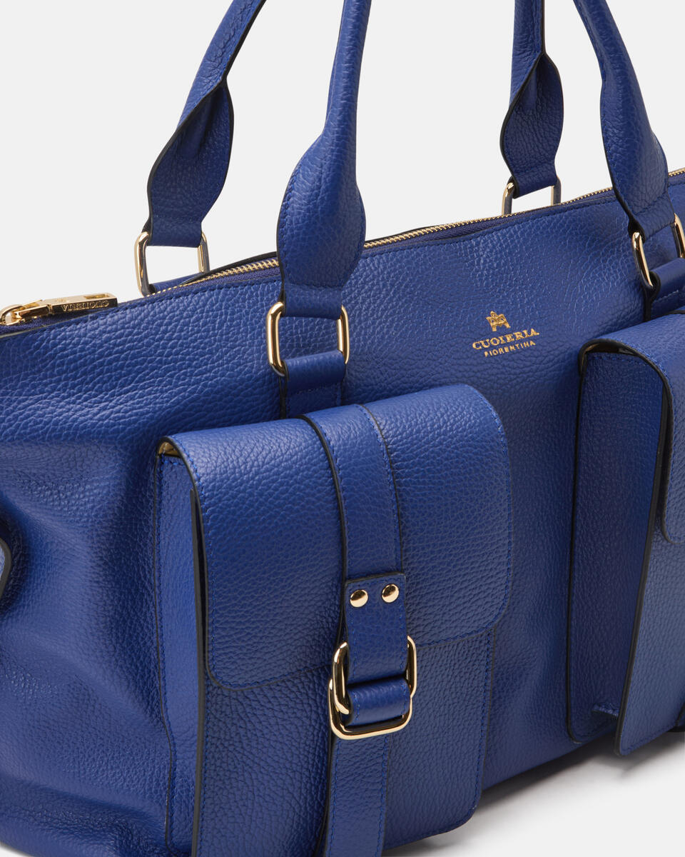 HANDTASCHE Blitzblau  - Handtaschen - Damen Taschen - Tasche - Cuoieria Fiorentina