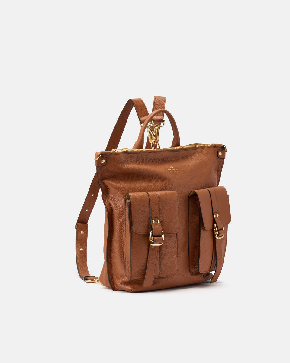 RUCKSACK Karamell  - Rucksack - Damen Taschen - Tasche - Cuoieria Fiorentina