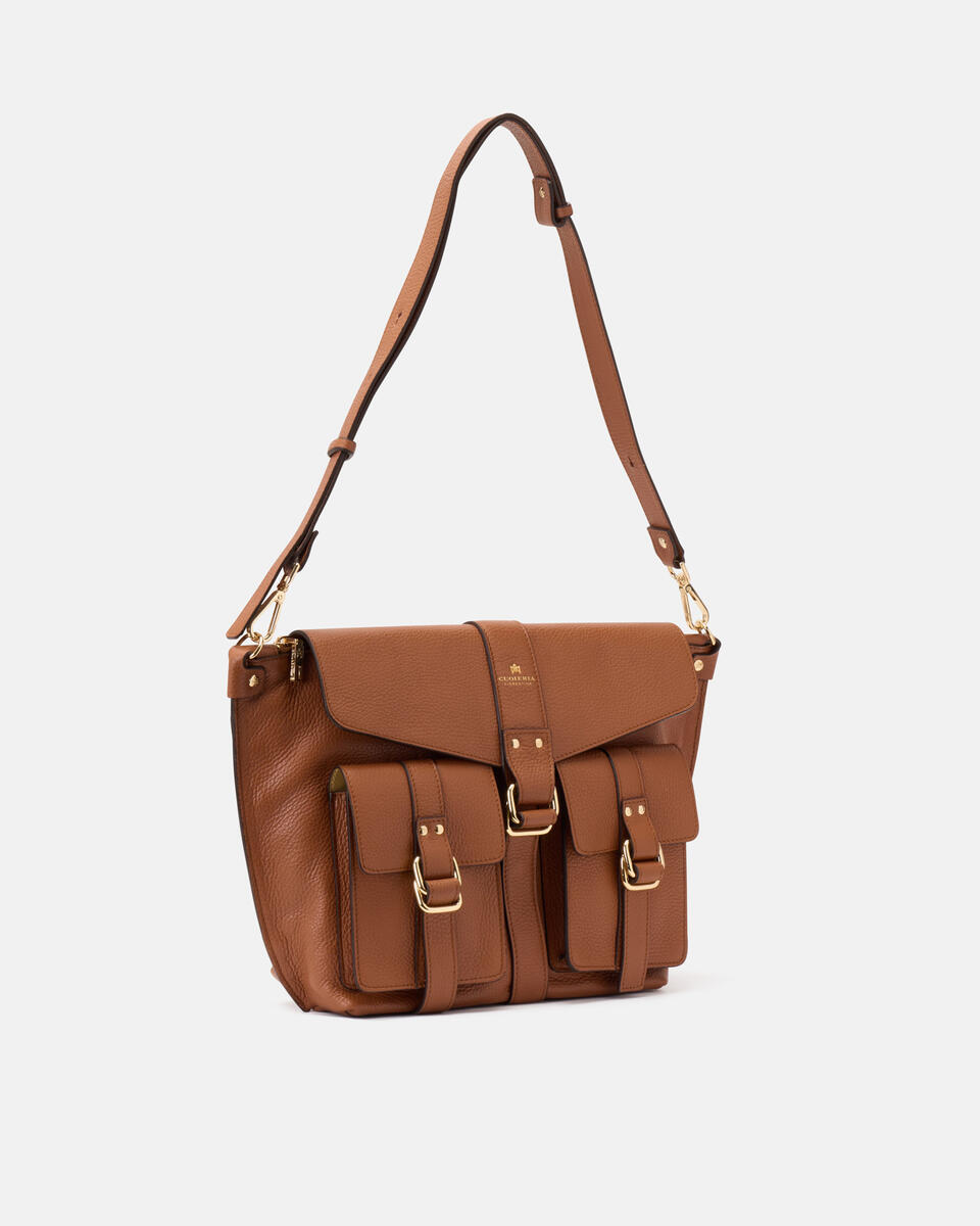 MESSENGER Karamell  - Messanger - Damen Taschen - Tasche - Cuoieria Fiorentina