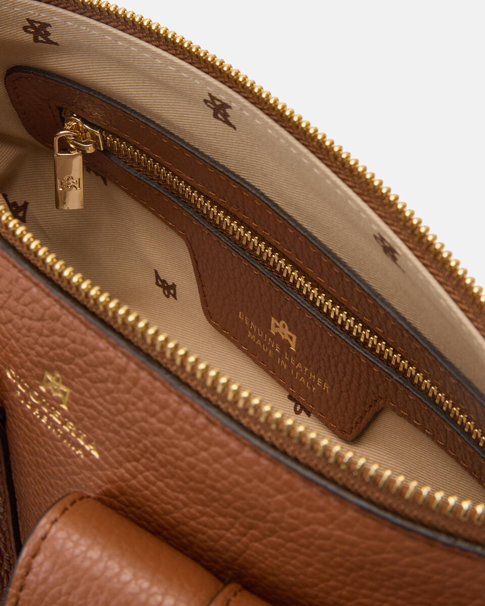 Kleine umhängetasche Karamell  - Schultergut - Damen Taschen - Tasche - Cuoieria Fiorentina