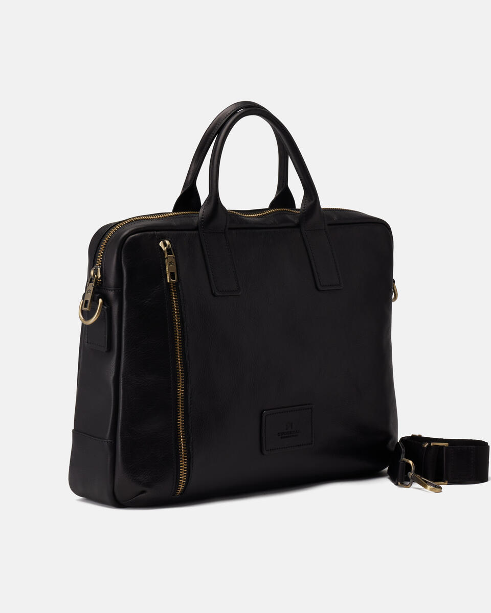 Aktentasche Schwarz  - Business-tasche - Arbeit - Cuoieria Fiorentina