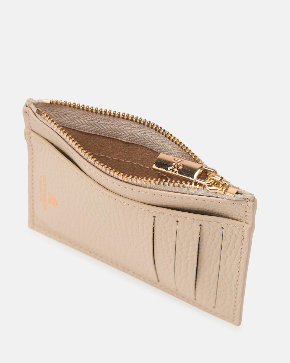 Kartenhalter mit Reißverschluss Prosecco  - Cuoieria Fiorentina