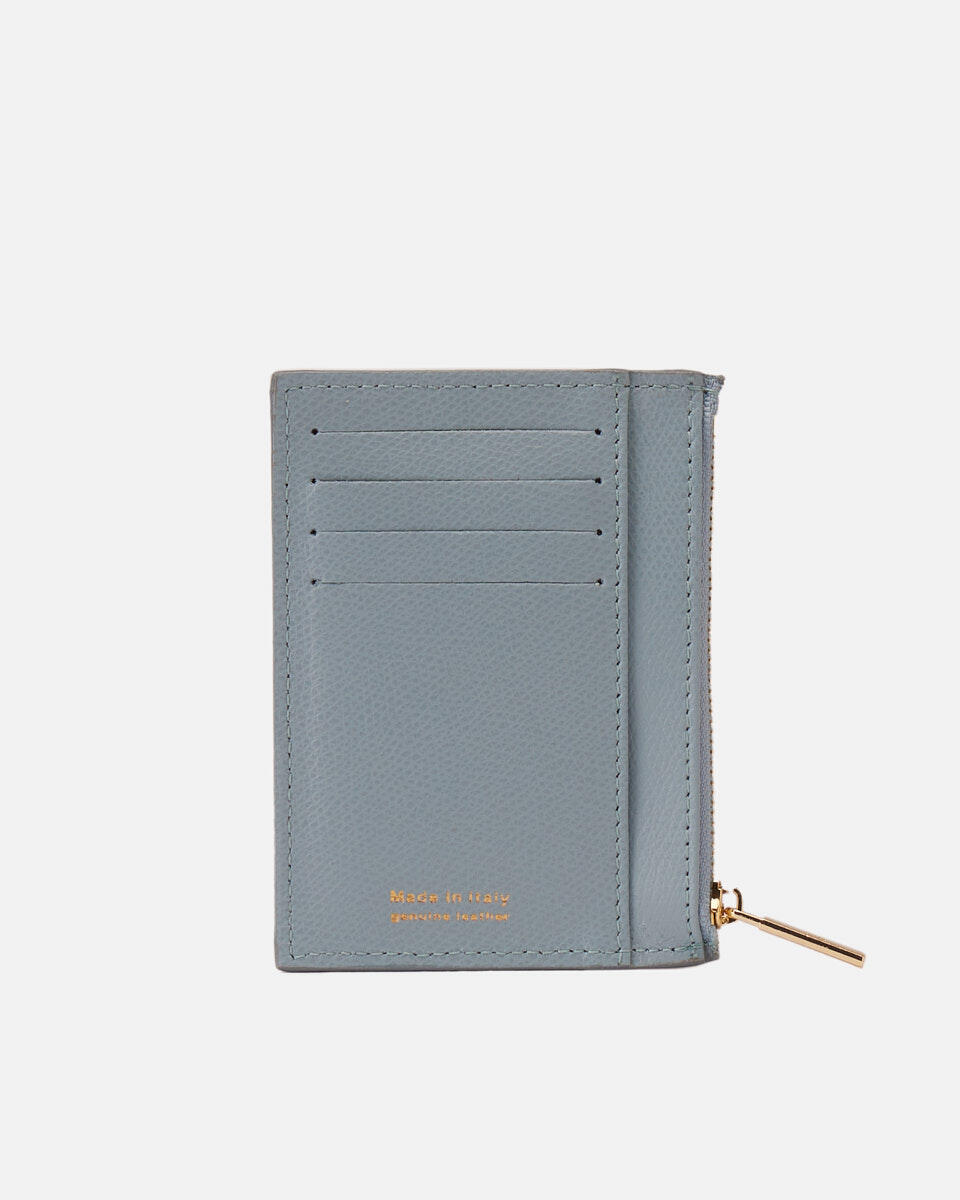 Kartenhalter mit Reißverschluss Zuckerpapier  - Damen Brieftaschen - Brieftaschen - Cuoieria Fiorentina