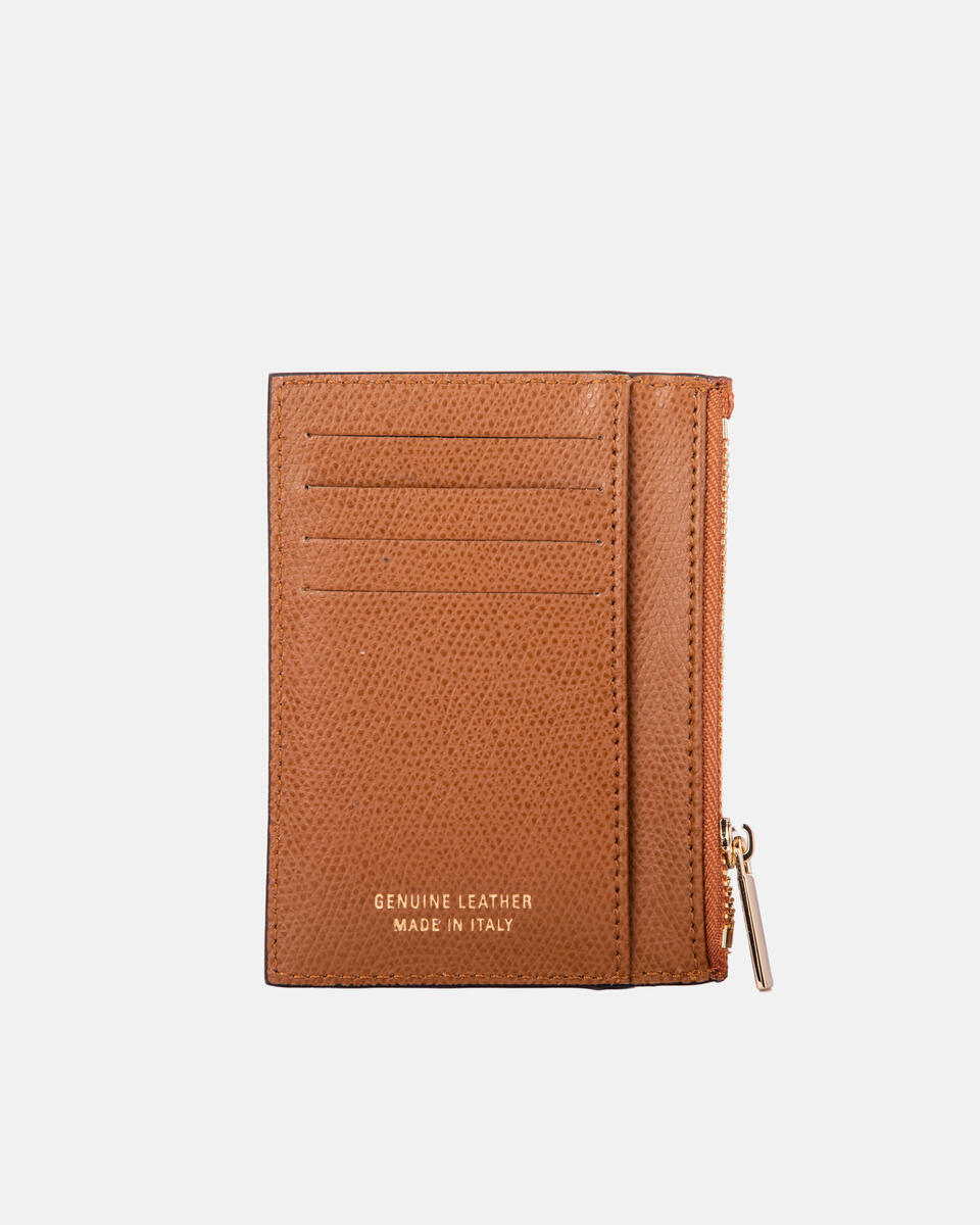 Kartenhalter mit Reißverschluss Lion  - Damen Brieftaschen - Damen Brieftaschen - Brieftaschen - Cuoieria Fiorentina