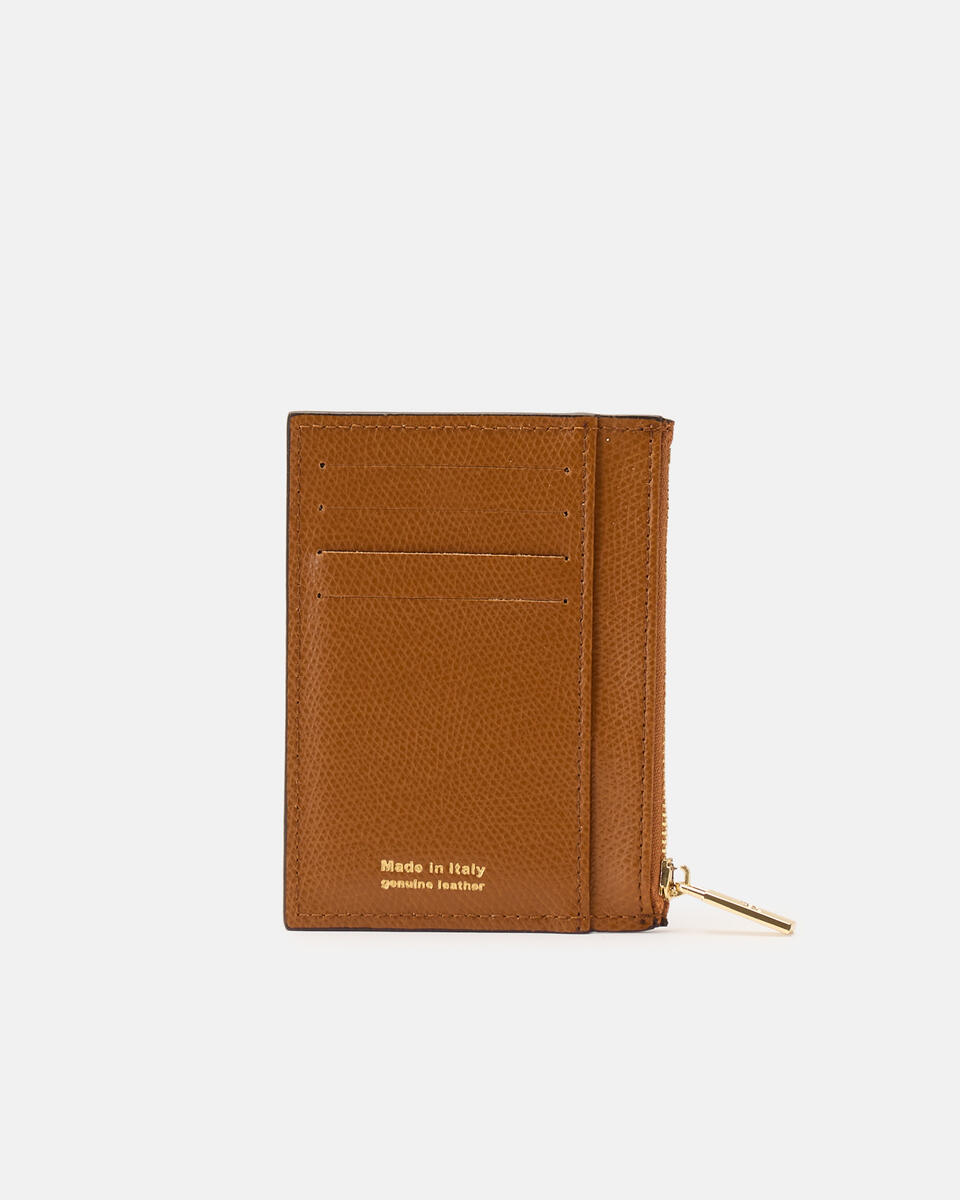 Kartenhalter mit Reißverschluss Lion  - Damen Brieftaschen - Damen Brieftaschen - Brieftaschen - Cuoieria Fiorentina