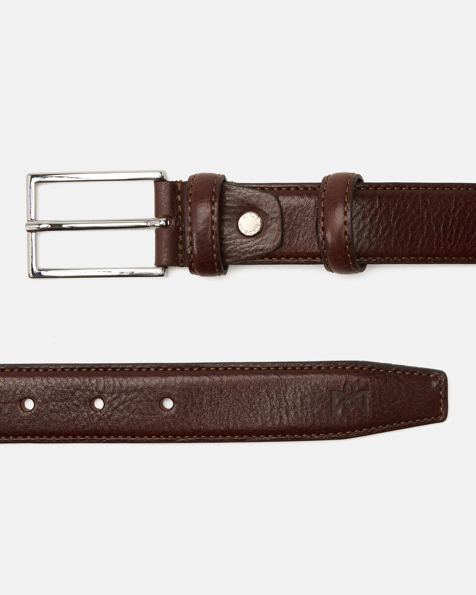 Eleganter Gürtel Dunkelbraun  - Damen Gürtel - Gürtel - Cuoieria Fiorentina