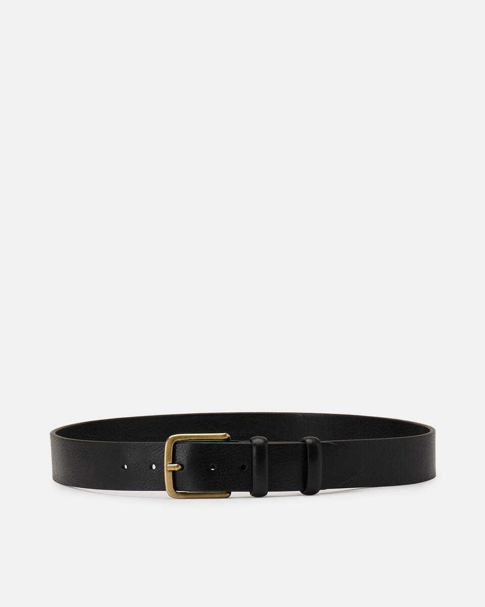 Freizeitgürtel Schwarz  - Herren Gürtel - Gürtel - Cuoieria Fiorentina