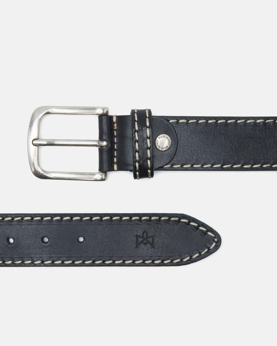 Freizeitgürtel Blau  - Herren Gürtel - Gürtel - Cuoieria Fiorentina