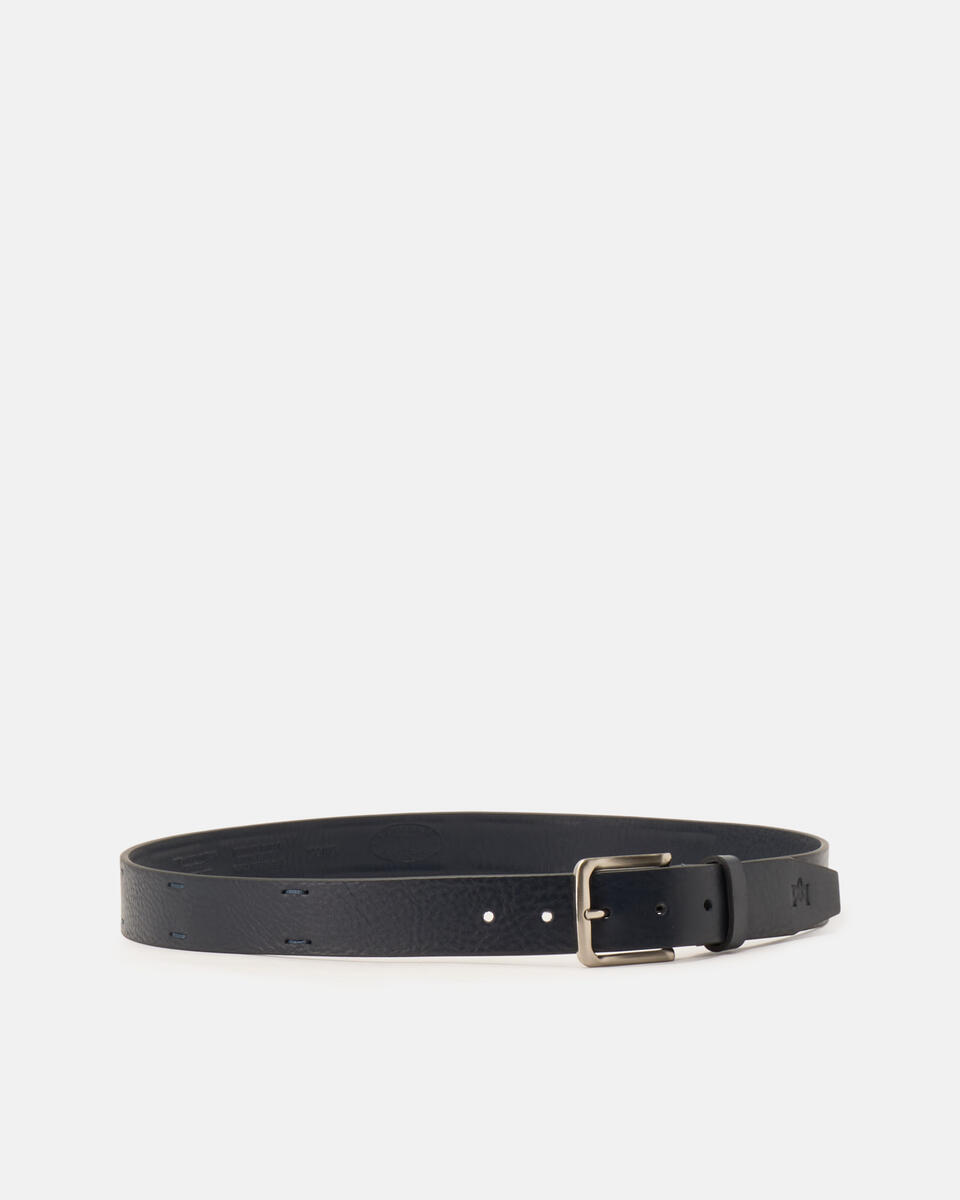 Gürtel mit Flechtdetails Blau  - Herren Gürtel - Gürtel - Cuoieria Fiorentina