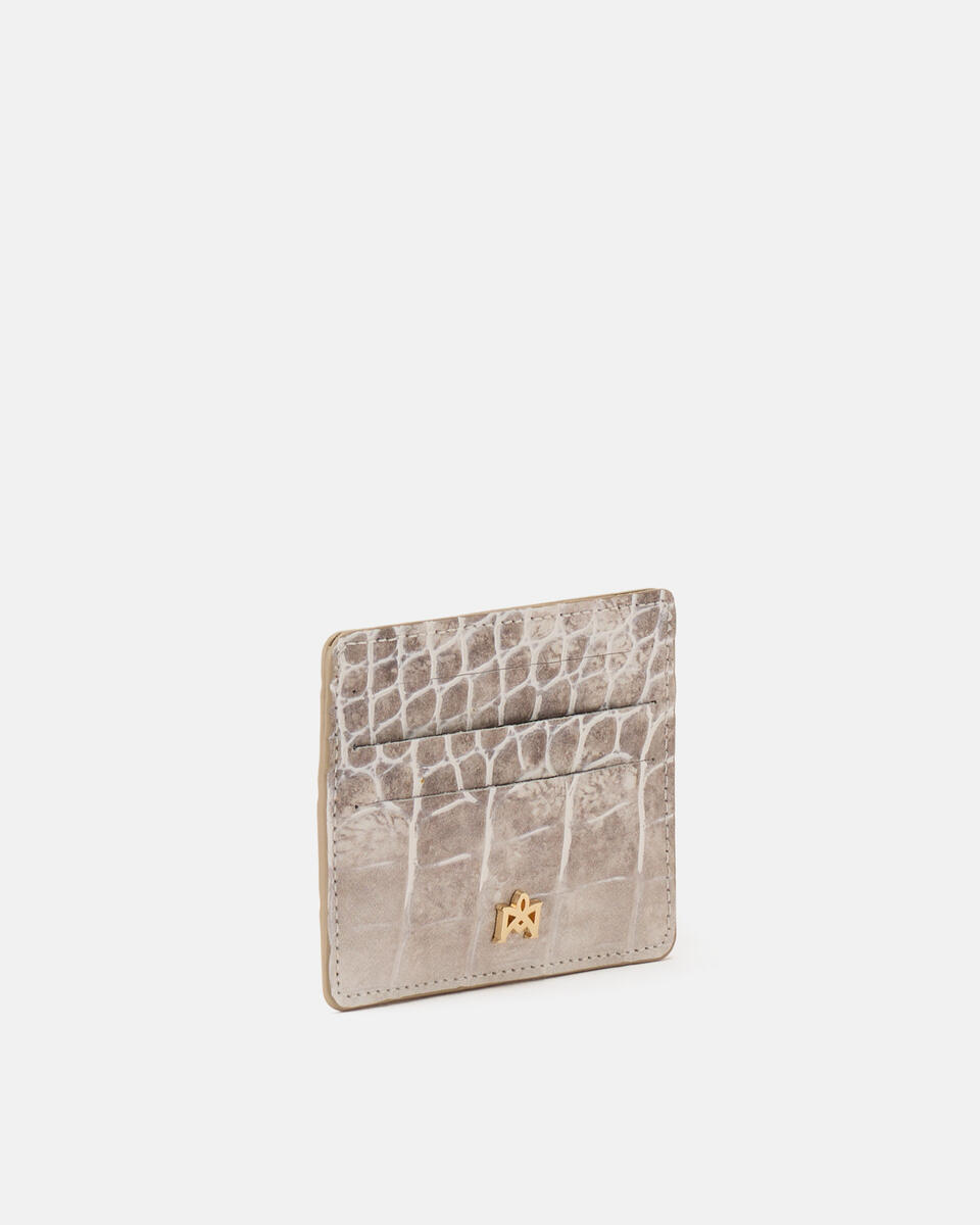 Kartenhalter Elfenbein  - Damen Brieftaschen - Brieftaschen - Cuoieria Fiorentina