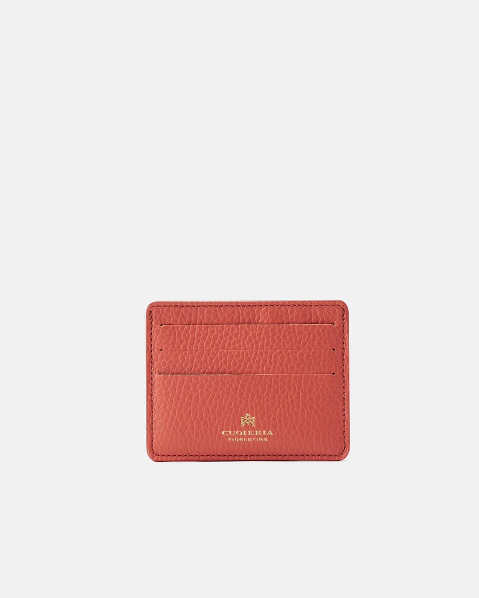 Kartenhalter Papaya  - Damen Brieftaschen - Brieftaschen - Cuoieria Fiorentina