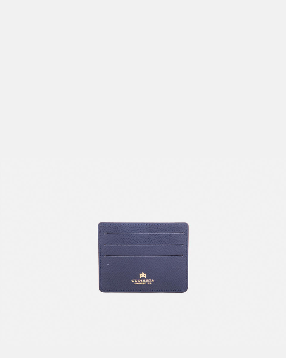 Kartenhalter Navy  - Damen Brieftaschen - Damen Brieftaschen - Brieftaschen - Cuoieria Fiorentina