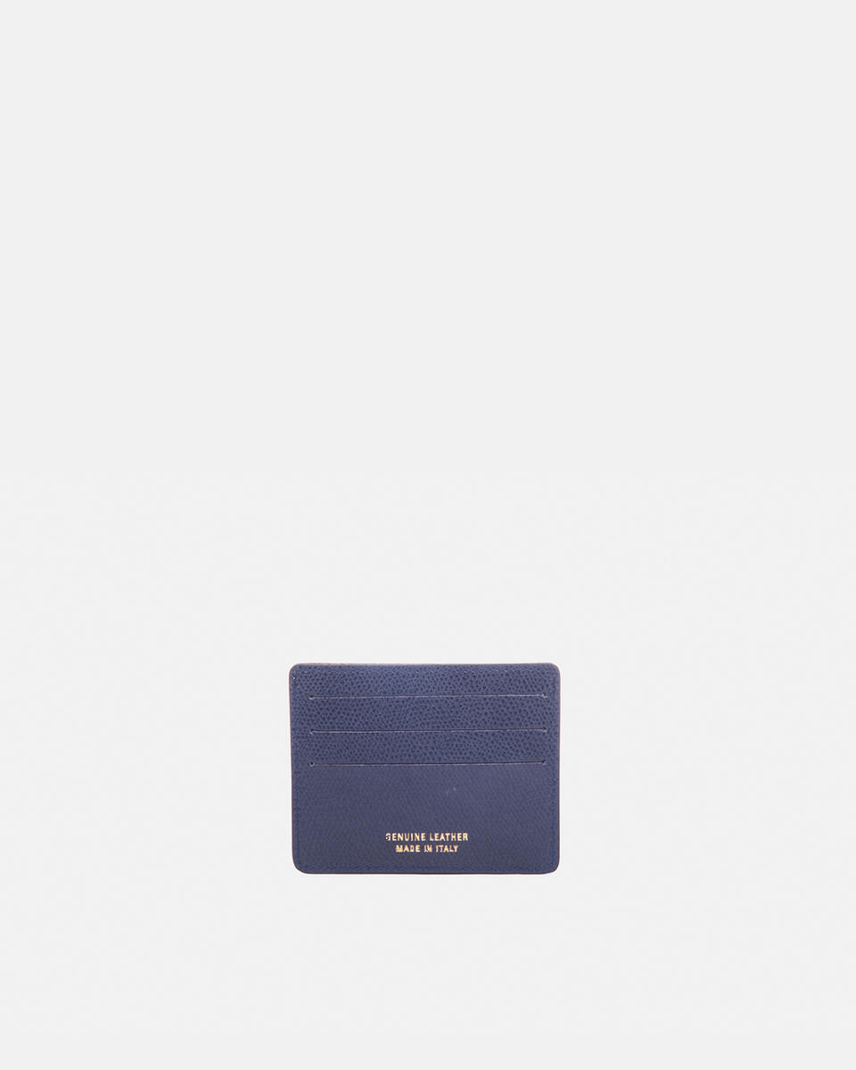 Kartenhalter Navy  - Damen Brieftaschen - Damen Brieftaschen - Brieftaschen - Cuoieria Fiorentina