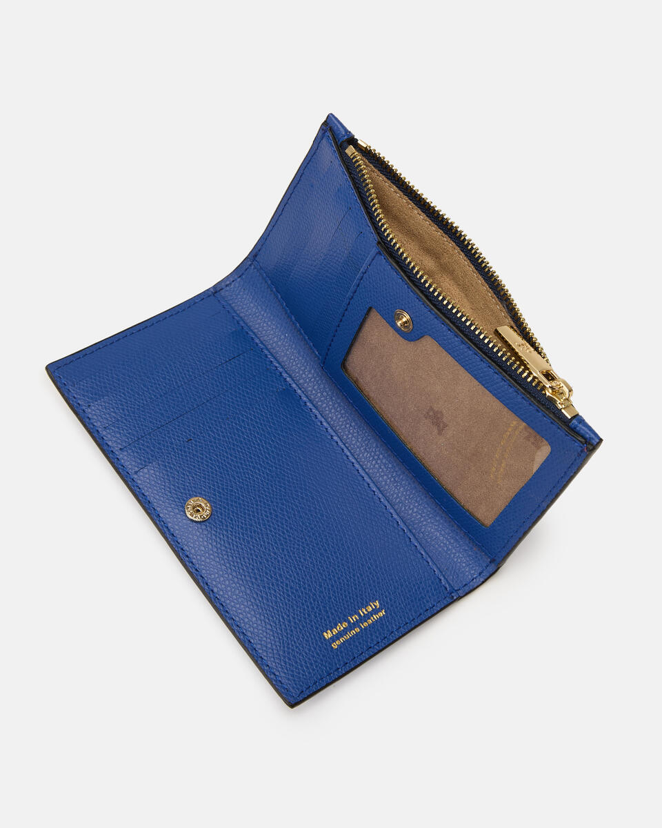 Vertikale Kartenhalter Blitzblau  - Zubehor - Special Price - Cuoieria Fiorentina