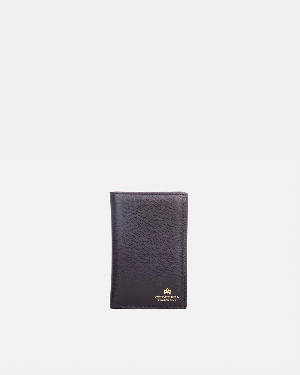 Vertikale Brieftasche Schwarz  - Damen Brieftaschen - Damen Brieftaschen - Brieftaschen - Cuoieria Fiorentina