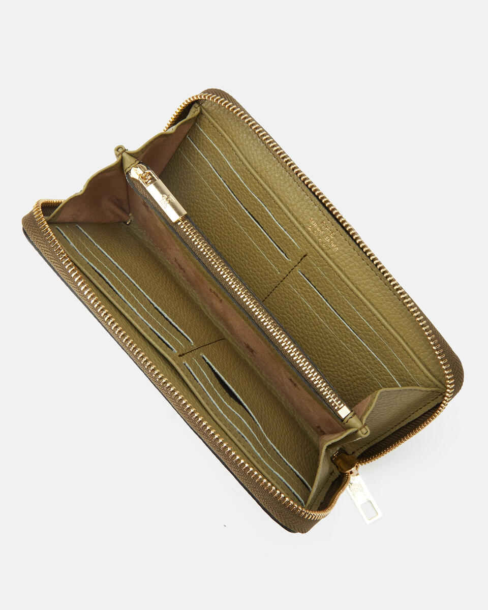 Brieftasche mit Reißverschluss Multicolor fw23  - Damen Brieftaschen - Brieftaschen - Cuoieria Fiorentina