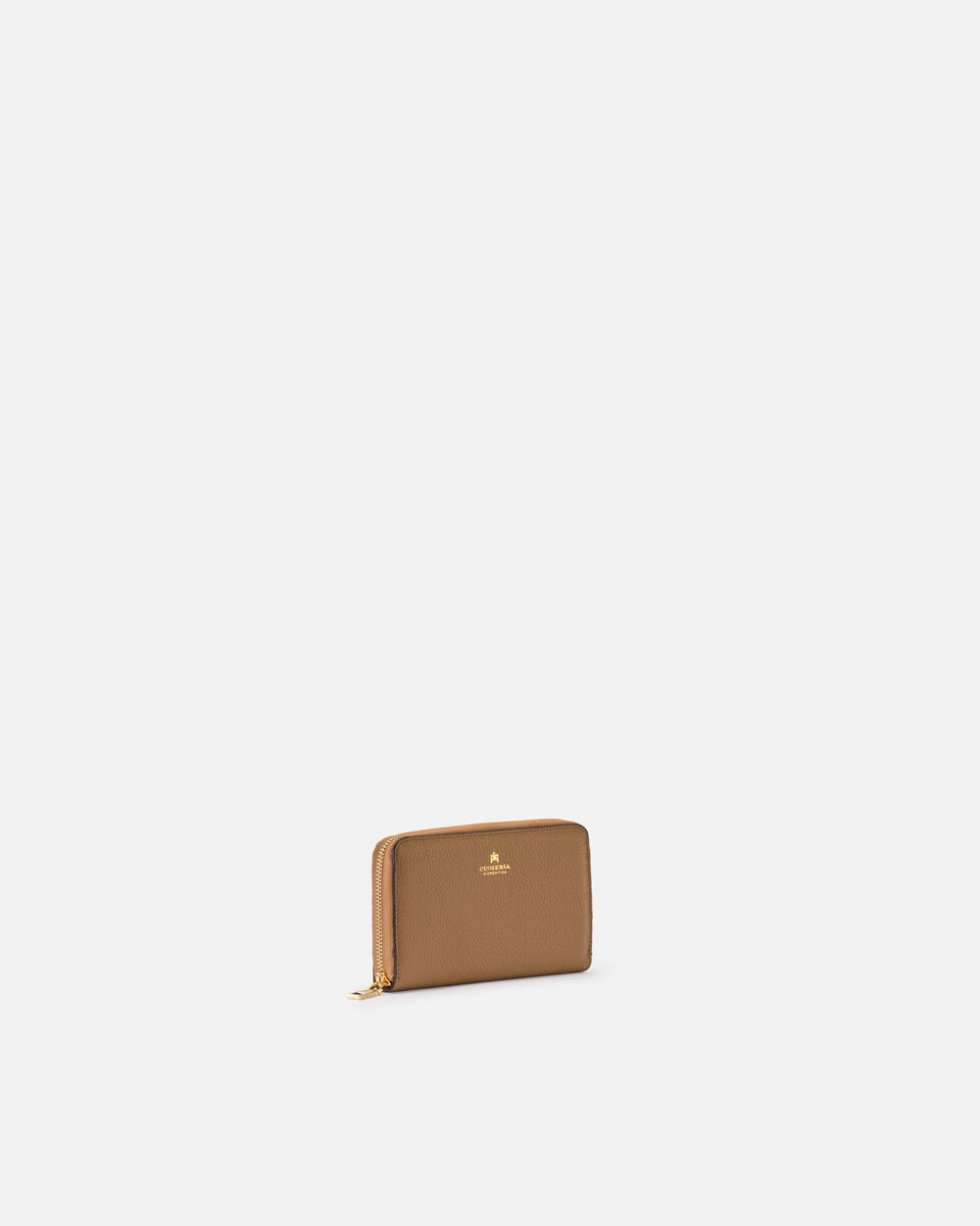Brieftasche mit Reißverschluss Desert  - Cuoieria Fiorentina