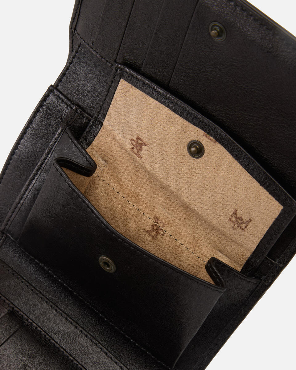 Brieftasche Schwarz  - Damen Brieftaschen - Damen Brieftaschen - Brieftaschen - Cuoieria Fiorentina