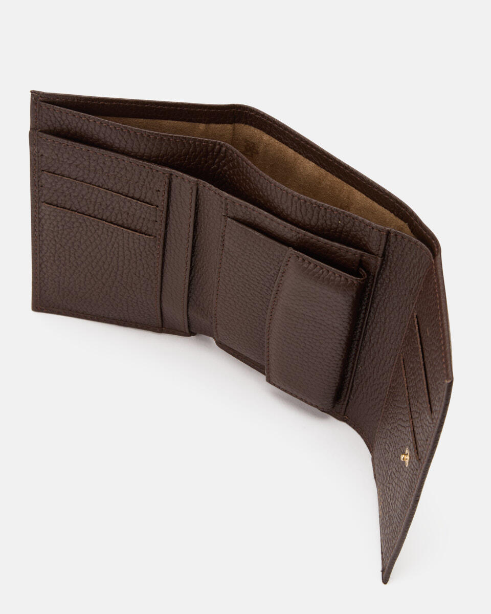 Brieftasche Schokolade  - Damen Brieftaschen - Damen Brieftaschen - Brieftaschen - Cuoieria Fiorentina