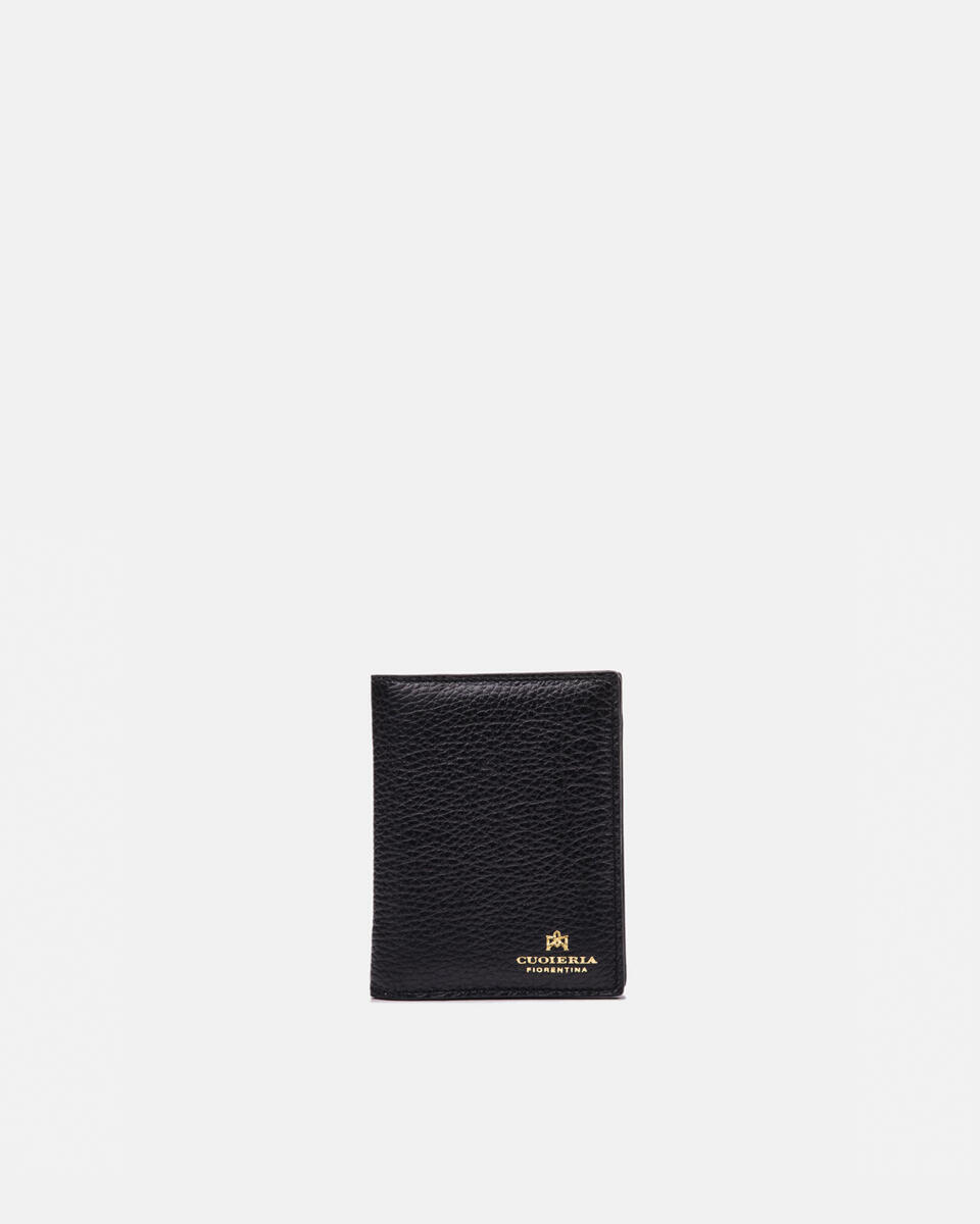 Brieftasche in Buchform Schwarz  - Damen Brieftaschen - Damen Brieftaschen - Brieftaschen - Cuoieria Fiorentina