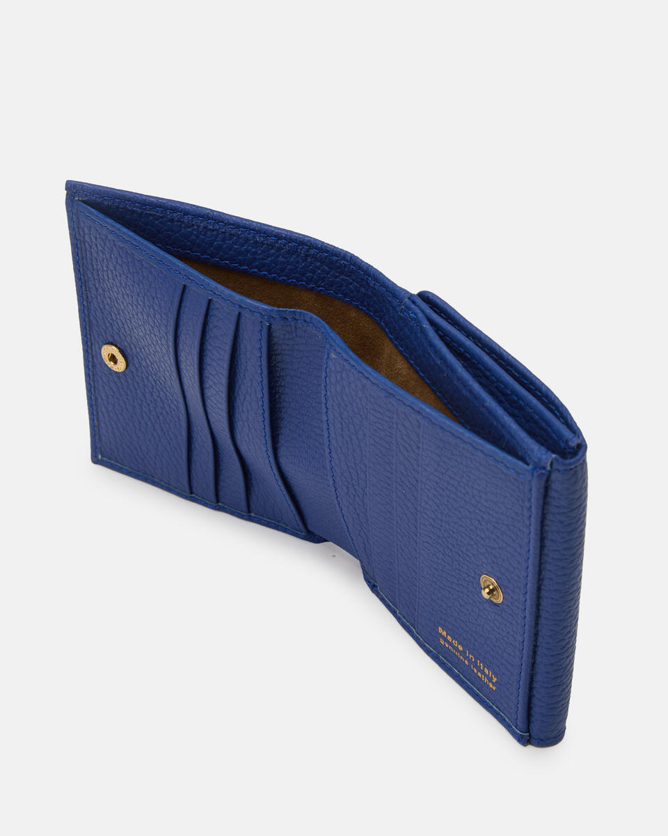 MINI BRIEFTASCHE Blitzblau  - Damen Brieftaschen - Damen Brieftaschen - Brieftaschen - Cuoieria Fiorentina