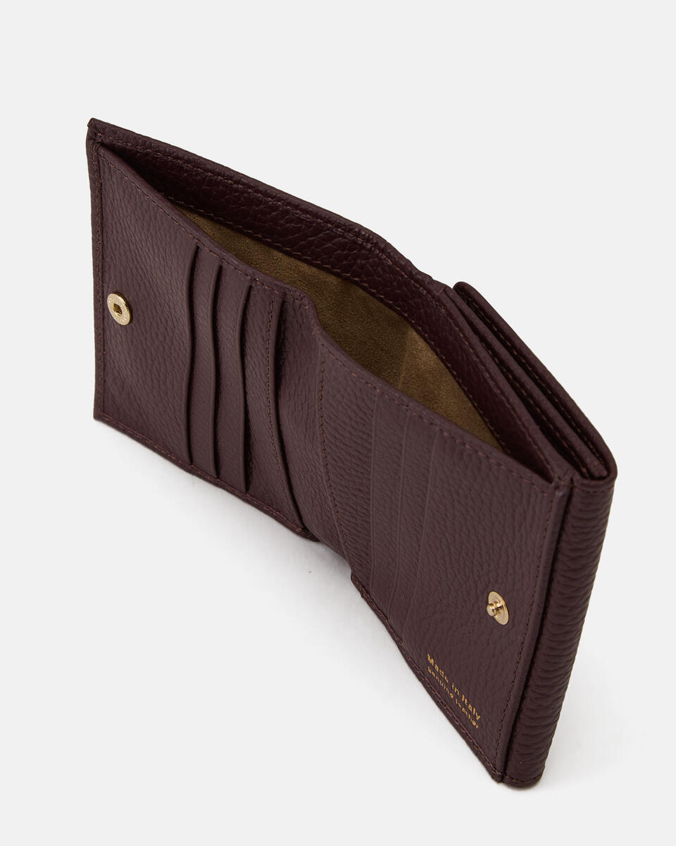 MINI BRIEFTASCHE Coffee  - Damen Brieftaschen - Damen Brieftaschen - Brieftaschen - Cuoieria Fiorentina
