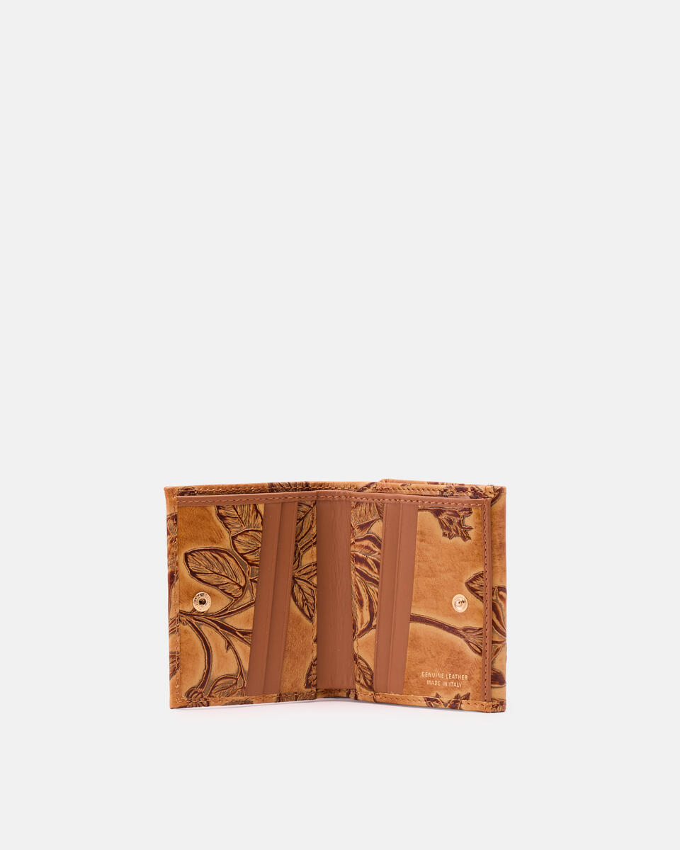 MINI BRIEFTASCHE Beige  - Damen Brieftaschen - Damen Brieftaschen - Brieftaschen - Cuoieria Fiorentina