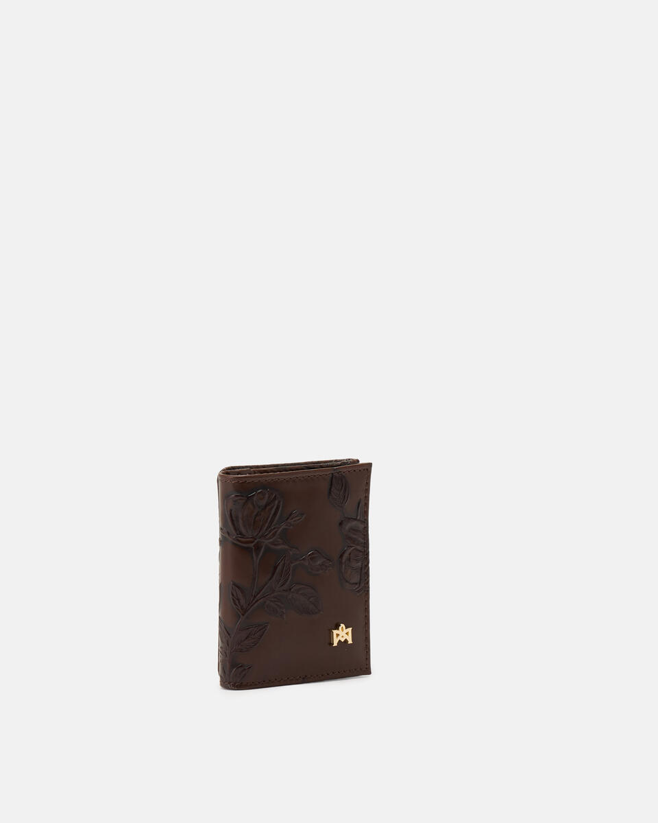 MINI BRIEFTASCHE Mahagoni  - Damen Brieftaschen - Damen Brieftaschen - Brieftaschen - Cuoieria Fiorentina