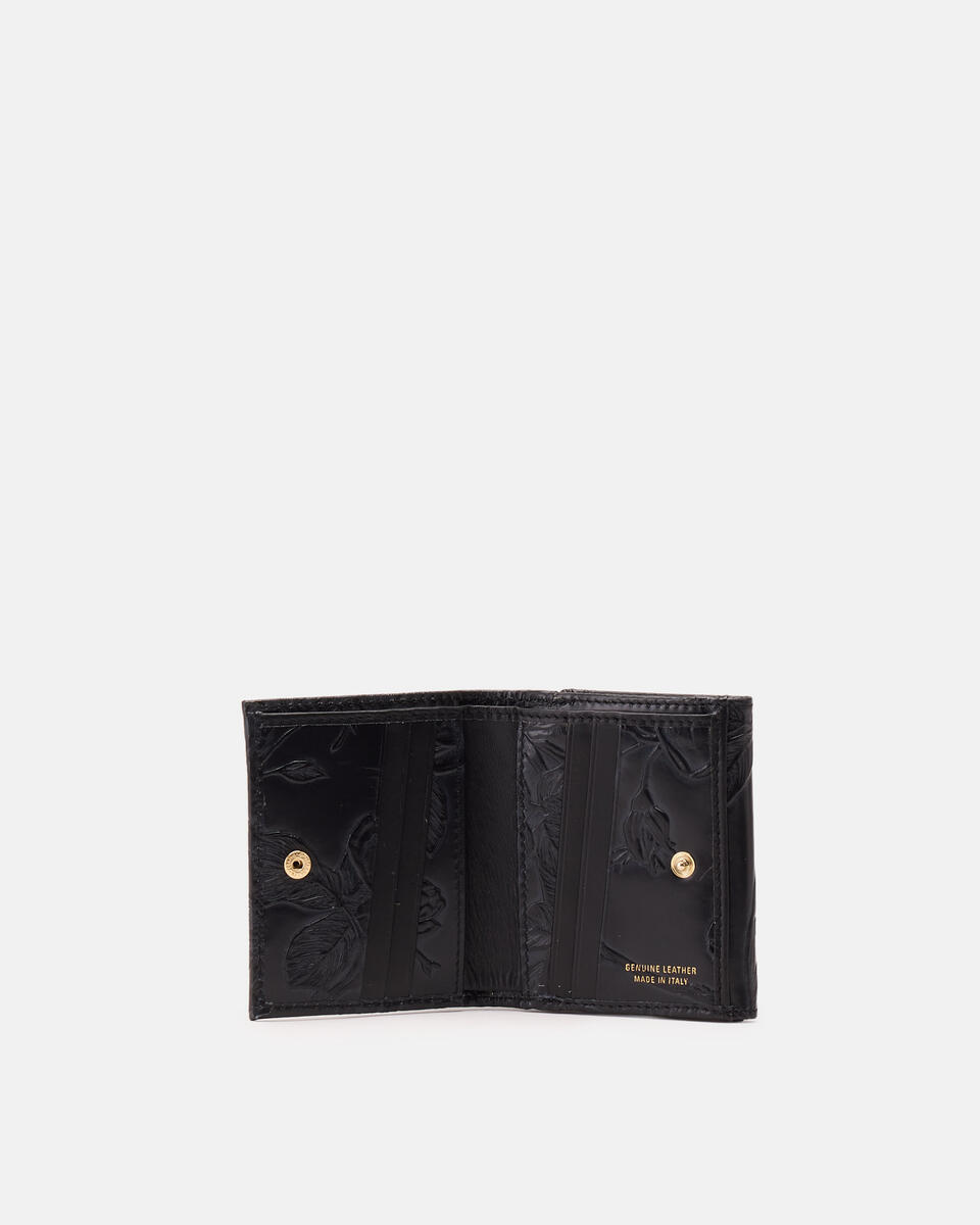 MINI BRIEFTASCHE Schwarz  - Damen Brieftaschen - Damen Brieftaschen - Brieftaschen - Cuoieria Fiorentina