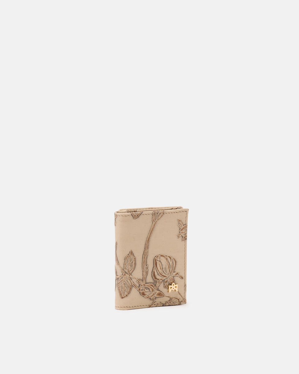 MINI BRIEFTASCHE Taupe  - Damen Brieftaschen - Damen Brieftaschen - Brieftaschen - Cuoieria Fiorentina
