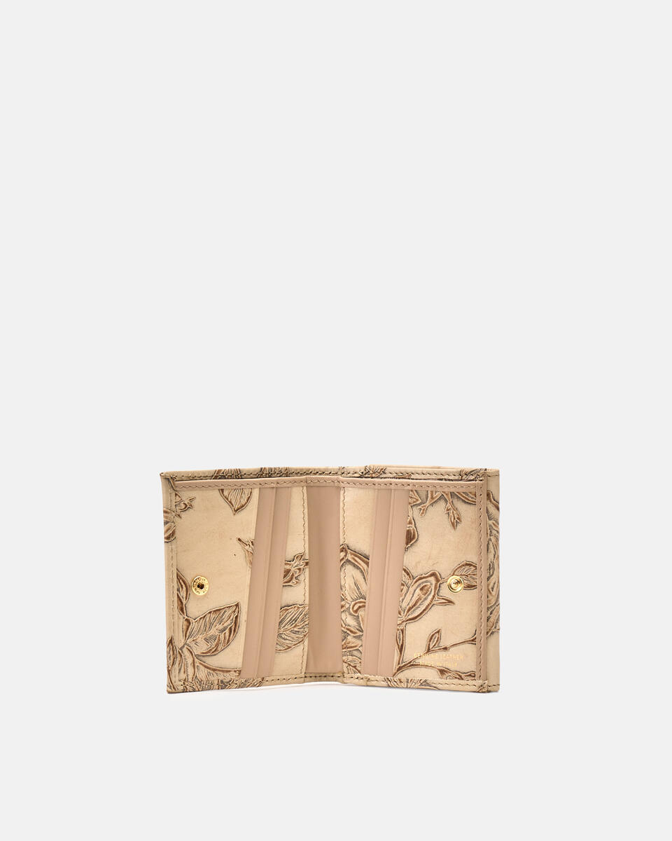 MINI BRIEFTASCHE Taupe  - Damen Brieftaschen - Damen Brieftaschen - Brieftaschen - Cuoieria Fiorentina