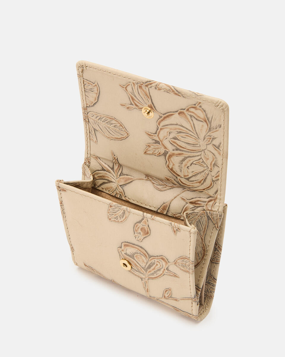 MINI BRIEFTASCHE Taupe  - Damen Brieftaschen - Damen Brieftaschen - Brieftaschen - Cuoieria Fiorentina