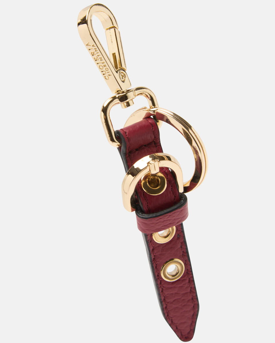 EVA SOFT CHARM Cherry  - Damen Schlüsselanhänger - Damen Zubehör - Zubehor - Cuoieria Fiorentina