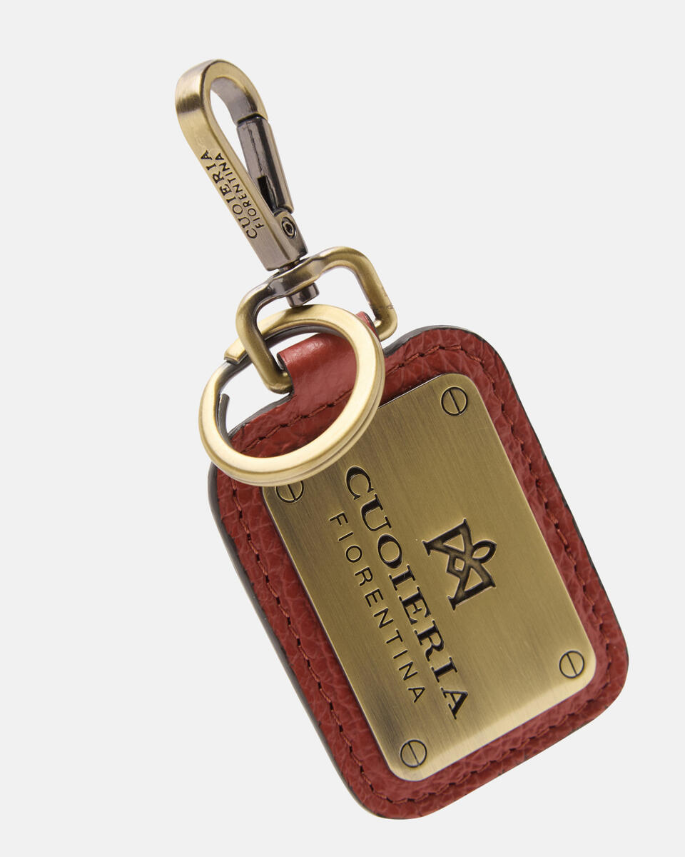 BELLA SELLERIA CHARM Brick  - Damen Schlüsselanhänger - Damen Zubehör - Zubehor - Cuoieria Fiorentina